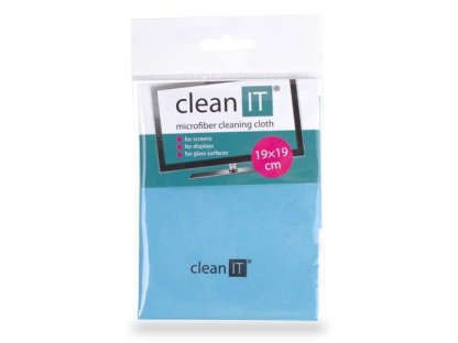 CLEAN IT čistící utěrka z mikrovlákna, malá světle modrá (CL-710)