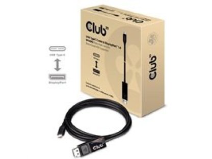 Club3D Kabel USB Typ C na DisplayPort 1.4 8K 60Hz (M/M), 1,8m (CAC-1557)