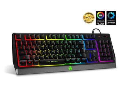 CONNECT IT BATTLE - RGB, herní, černá, CZ/SK (CKB-5600-CS)