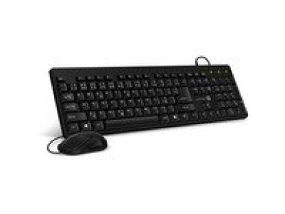 CONNECT IT CKM-4000-CS klávesnice s myší, drátová, černá, CZ/SK (CKM-4000-CS)