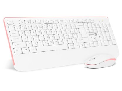 CONNECT IT CKM-7801-CS - bezdrátový set klávesnice s myší, bílá, CZ/SK (CKM-7801-CS)