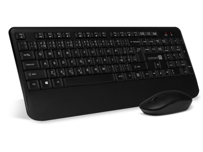 CONNECT IT Combo bezdrátová černá klávesnice + myš, CZ/SK (CKM-7800-CS)