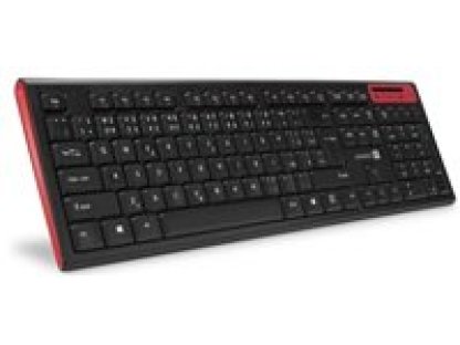 CONNECT IT Multimediální bezdrátová klávesnice, černá, CZ/SK (CKB-3000-CS)