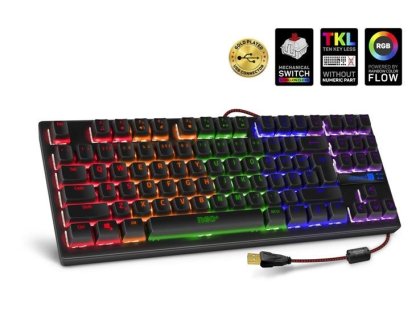 CONNECT IT NEO+ - mechanická, herní, RGB, USB, CZ/SK (CKB-2591-CS)