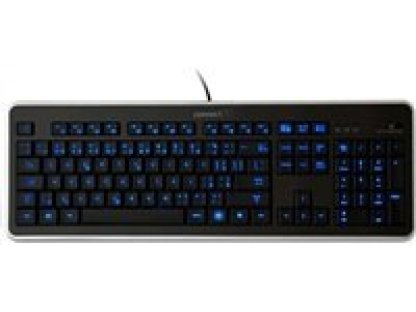 CONNECT IT podsvícená klávesnice, USB, černá, CZ/SK (CI-45)