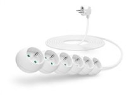 CONNECT IT prodlužovací kabel 230V, 6 zásuvek, 5 m, bez vypínače (CI-1312)