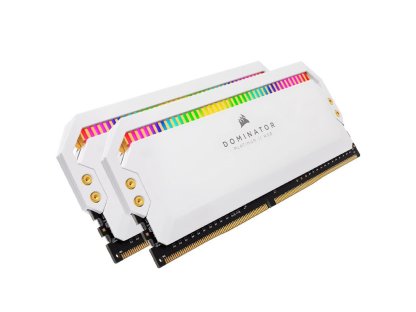 CORSAIR 16GB DDR4 3200MHz DOMINATOR PLATINUM RGB White (CMT16GX4M2C3200C16W)
