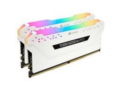 CORSAIR 16GB DDR4 3200MHz Vengeance RGB Pro White (CMW16GX4M2C3200C16W)