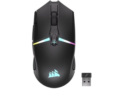 Corsair NIGHTSABRE - Herní/Optická/26 000 DPI/bezdrátová/černá (CH-931B011-EU)