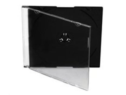 COVER IT krabička na 1 CD 5,2mm slim box + tray 10ks/bal (27036P10)