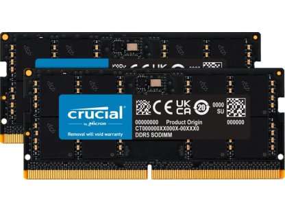 CRUCIAL 64GB DDR5 4800MHz (CT2K32G48C40S5)