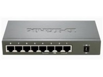 D-Link DES-1008PA 8-port 10/100 Desktop Switch with 4 PoE Ports