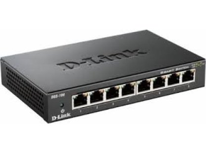 D-LINK DGS-108 kovový switch