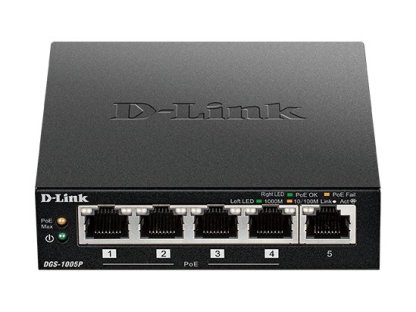 D-LINK switch DGS-1005P/E
