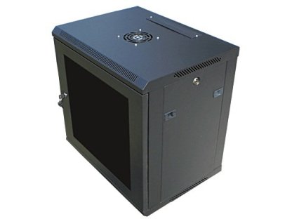 DATACOM 19" RACK jednodílný 9U černý
