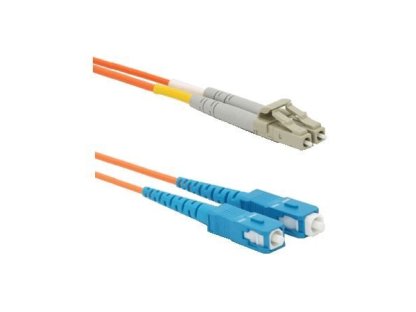 DATACOM optický patchcord LC-SC 09/125 SM 2m duplex (5451)