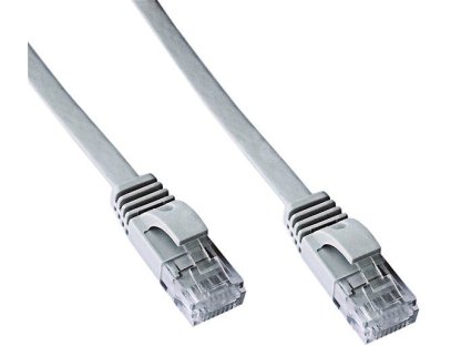 DATACOM patch kabel FTP, RJ45-RJ45, CAT6, 5m, šedý (1604)