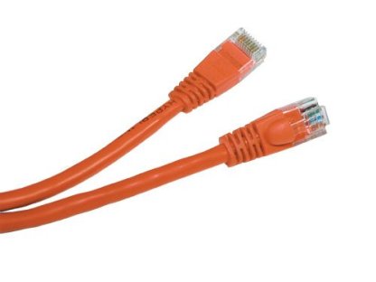 DATACOM patch kabel UTP, RJ45-RJ45, CAT5e, 3m, oranžový (1536)