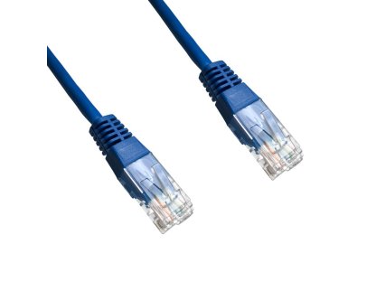 DATACOM patch kabel UTP, RJ45-RJ45, CAT6, 1m, modrý (15913)