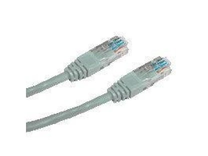 DATACOM patch kabel UTP, RJ45-RJ45, CAT6, 3m, šedý (1593)