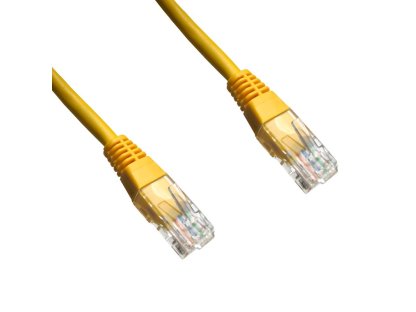 DATACOM patch kabel UTP, RJ45-RJ45, CAT6, 3m, žlutý (15935)