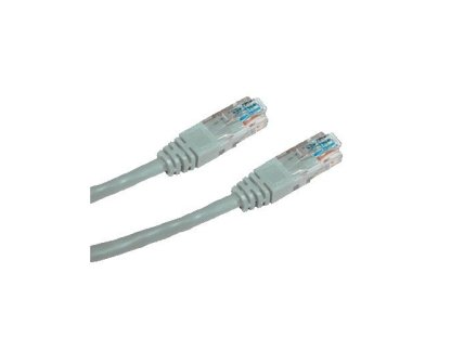 DATACOM patch kabel UTP, RJ45-RJ45, CAT6, 7m, šedý (1595)