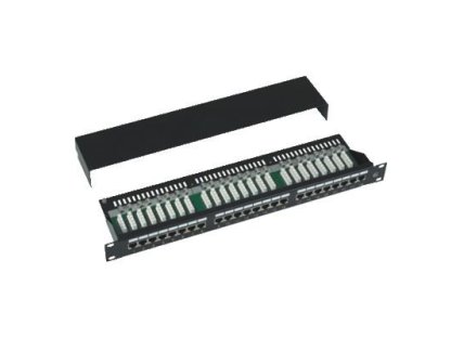 DATACOM STP Patchpanel, Cat.5e, 24-Port, 1U (3101)