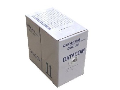 DATACOM UTP Cat5e PVC kabel 305m (lanko) cerný (1155)
