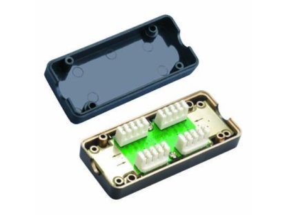 DATACOM zářezová spojka UTP CAT6, LSA, black