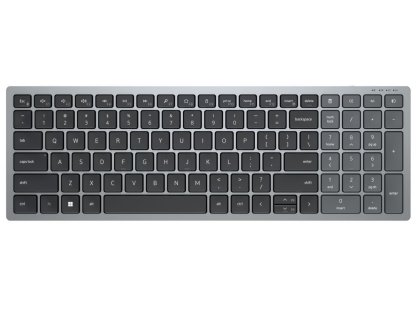 Dell KB740 bezdrátová klávesnice - USB, černá/šedá, HU/maďarská (580-AKOV)