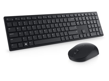 DELL KM5221W - bezdrátový set klávesnice s myší, černá, CZ/SK (580-BBJM)