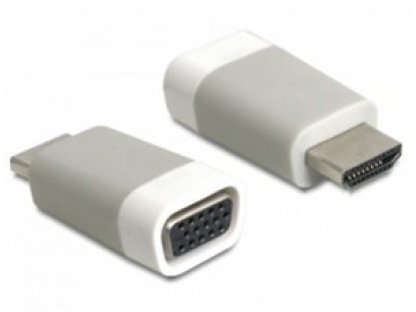 DELOCK adaptér HDMI-VGA, M/F (65472)