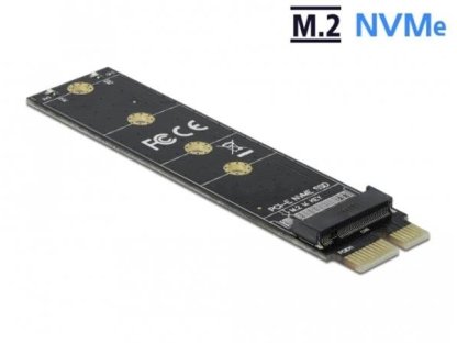 DELOCK Adaptér PCI Express x1 na M.2 Key M (64105)