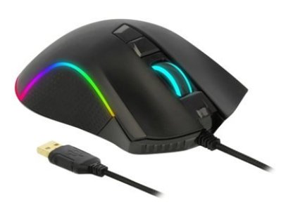 DELOCK Optická sedmitlačítková herní myš USB (12670)