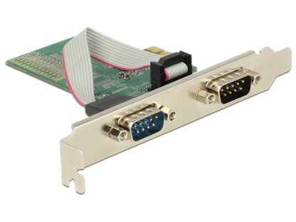 DELOCK PCI Express Card > 2 x Seriový RS-232