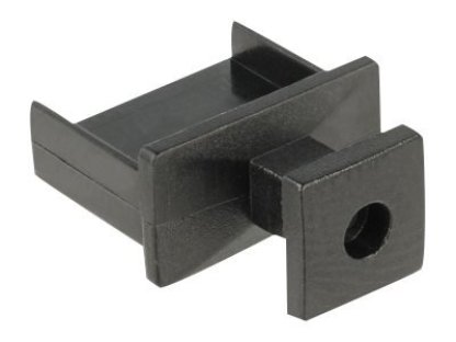 DELOCK Prachová záslepka pro USB Type-A samice s uchopením 10 kusu černá (64009)