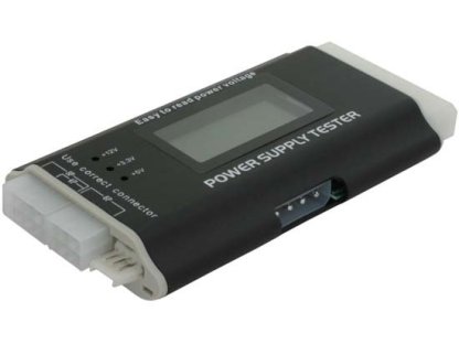 DELOCK tester ATX zdrojů III (24-pin) LCD display