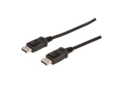 DIGITUS kabel DisplayPort-DisplayPort, M/M, propojovací, 2m, černý (AK-340103-020-S)
