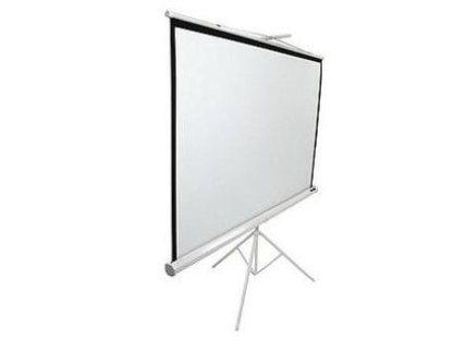 ELITE SCREENS plátno mobilní trojnožka 136" (345,4 cm)/ 1:1/ 243,8 x 243,8 cm/ Gain 1,1/ case bílý