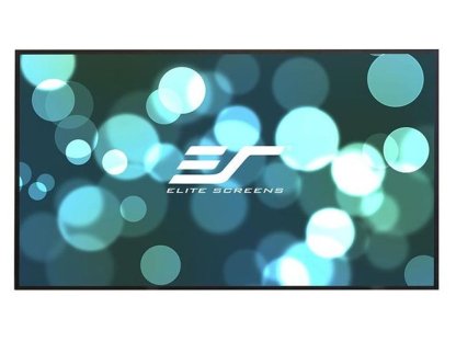 ELITE SCREENS plátno v pevném rámu 120" (304,8 cm)/ 16:9/ 150,1 x 266,4 cm/ Gain 1,1/ CineWhite/ bezrámové