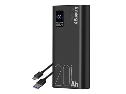 EnergyPulse Powerbanka 20000mAh 22.5W Black (8596311240652)