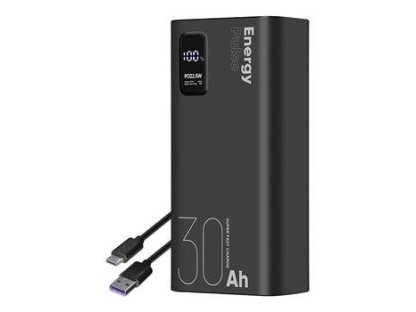 EnergyPulse Powerbanka 30000mAh 22.5W Black (8596311240669)