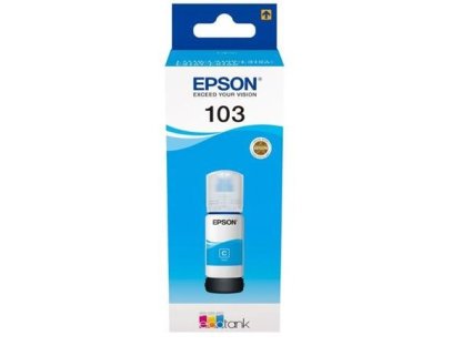 EPSON 103 EcoTank Cyan ink bottle (C13T00S24A)