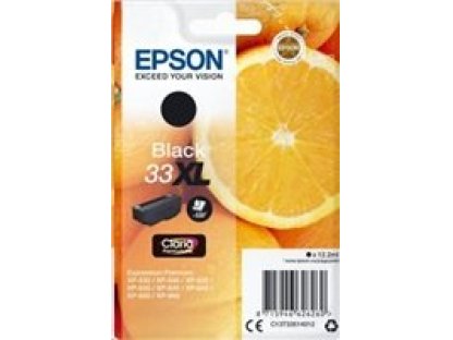 EPSON cartridge Singlepack Black 33XL Claria Premium Ink (C13T33514012)