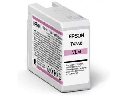 EPSON cartridge T47A6 Vivid Light Magenta (50ml) (C13T47A60N)