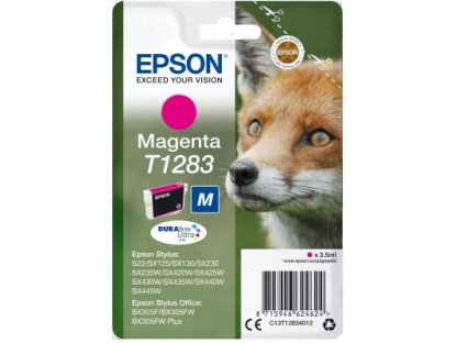 Epson inkoust S S22/SX125/SX130/SX425W/BX305F magenta (C13T12834012)