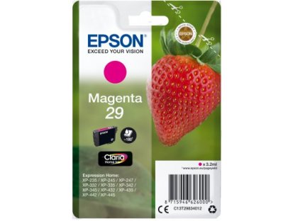 Epson inkoustová náplň  T2983/ Singlepack 29 Claria Home Ink/ Magenta (C13T29834012)