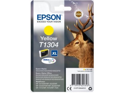 EPSON Singlepack Yellow T1304 DURABrite Ultra Ink (C13T13044012)
