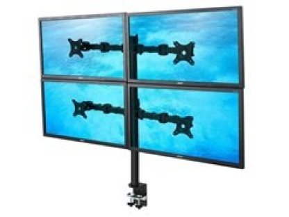 ERGOSOLID Kvalitní stolový držák na 4 monitory NF44 (NF44)