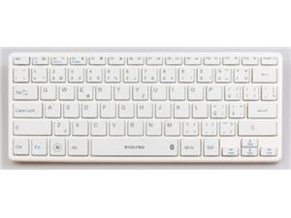 EVOLVEO bluetooth klávesnice - bílá, BT, CZ/SK (WK29W)